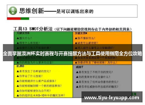 全面掌握澳洲杯实时赛程与开赛提醒方法与工具使用指南全方位攻略 全面掌握澳洲杯实时赛程与开赛提醒方法与工具使用指南全方位攻略
